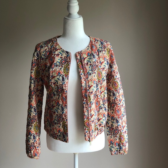Zara Jackets & Blazers - Zara Print Bomber Jacket Zara Jackets & Blazers - Zara Print Bomber Jacket